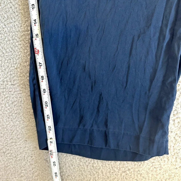 Theory Womens Silk Wide Leg Pants Flowy Pull On Cropped - Picture 5 of 16